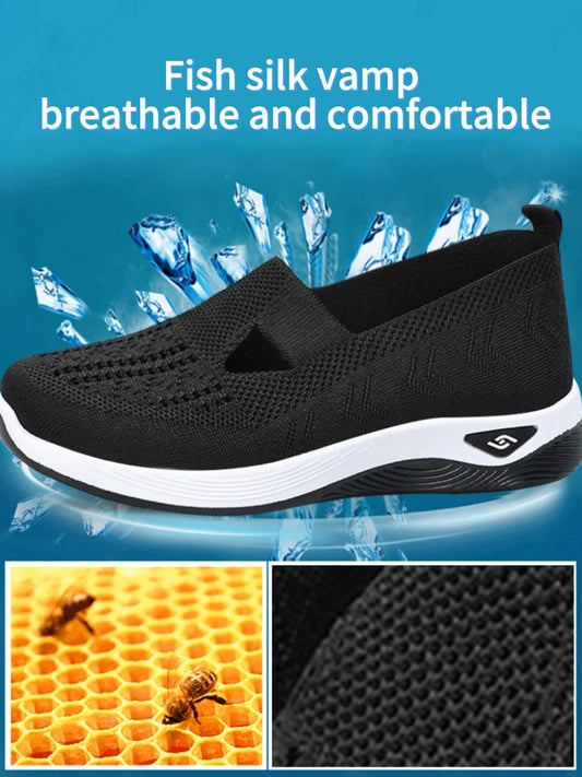 AeroStride™ Knit Slip-On Sneakers – Everyday Comfort, Elevated