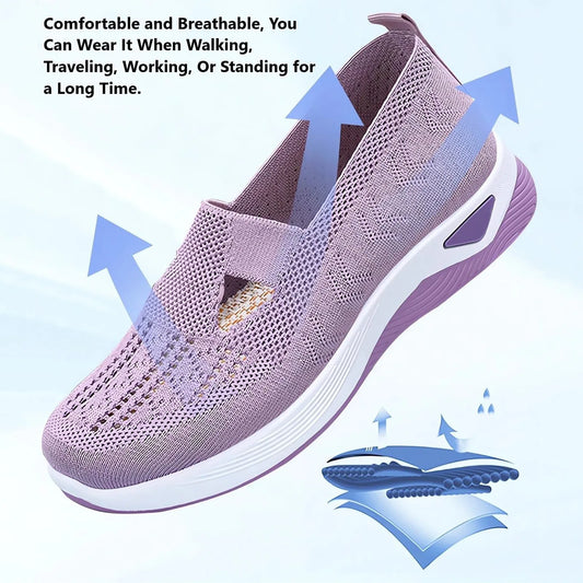 CloudEase™ Hollow Walking Shoes – Soft Steps, Fresh Style
