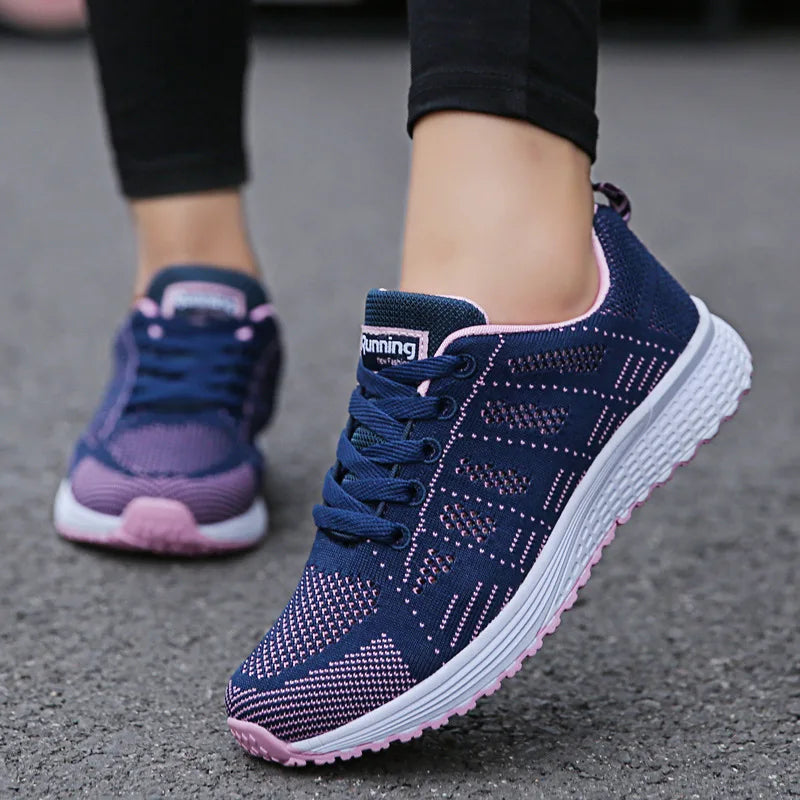 FlexRun™ Mesh Knit Sneakers – Breathable & Lightweight for Everyday Motion