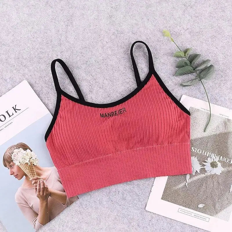 Bliss Flex™ Ribbed Comfort Bra – Seamless Style for Every Move
