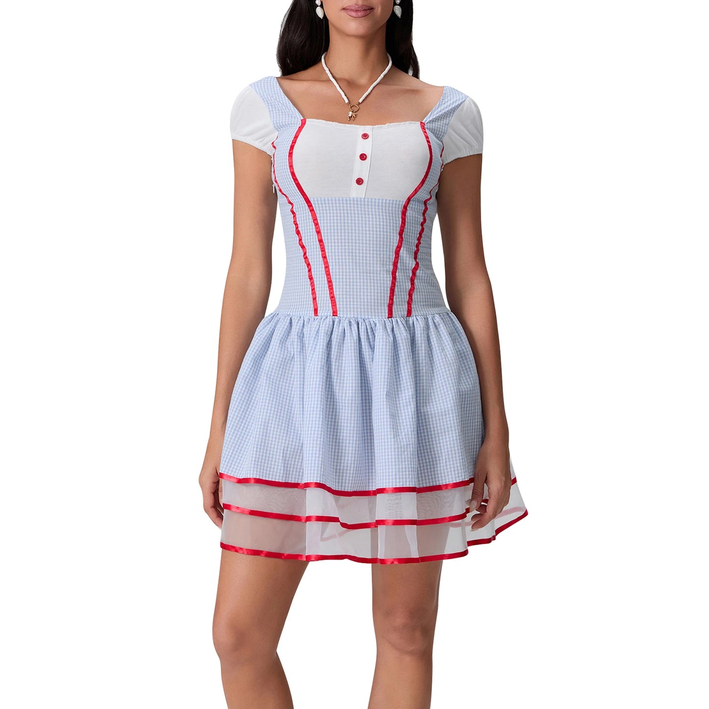 Retro Charm Mini Dress