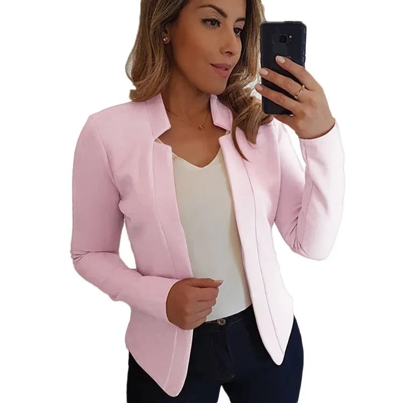 PowerEase™ Slim Fit Blazer – Lightweight Elegance for Work & Beyond