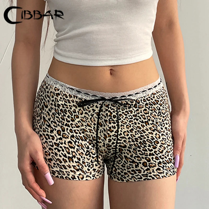 Wild Spirit Leopard Booty Shorts