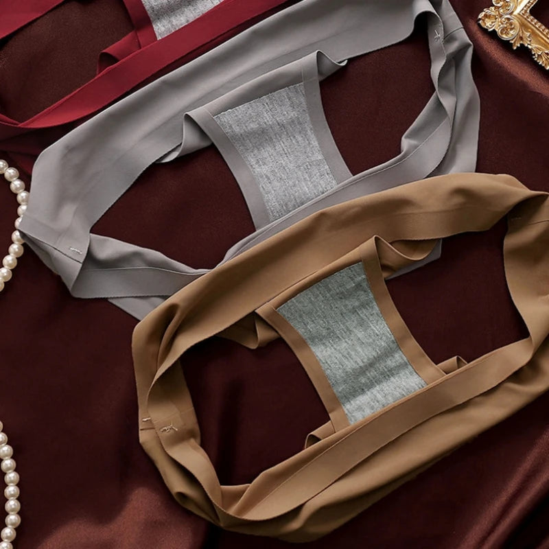 Sleek Skin™ Seamless Ice-Silk Panties – 4 Pack