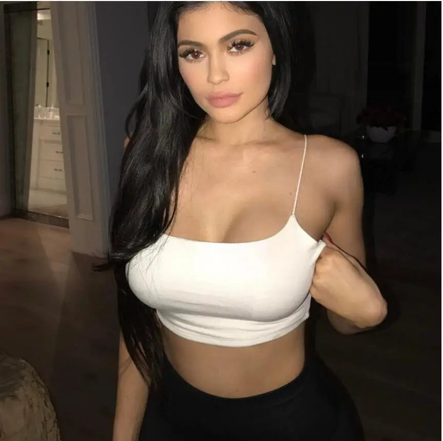 Barely There Camisole Crop Top – Set the Vibe