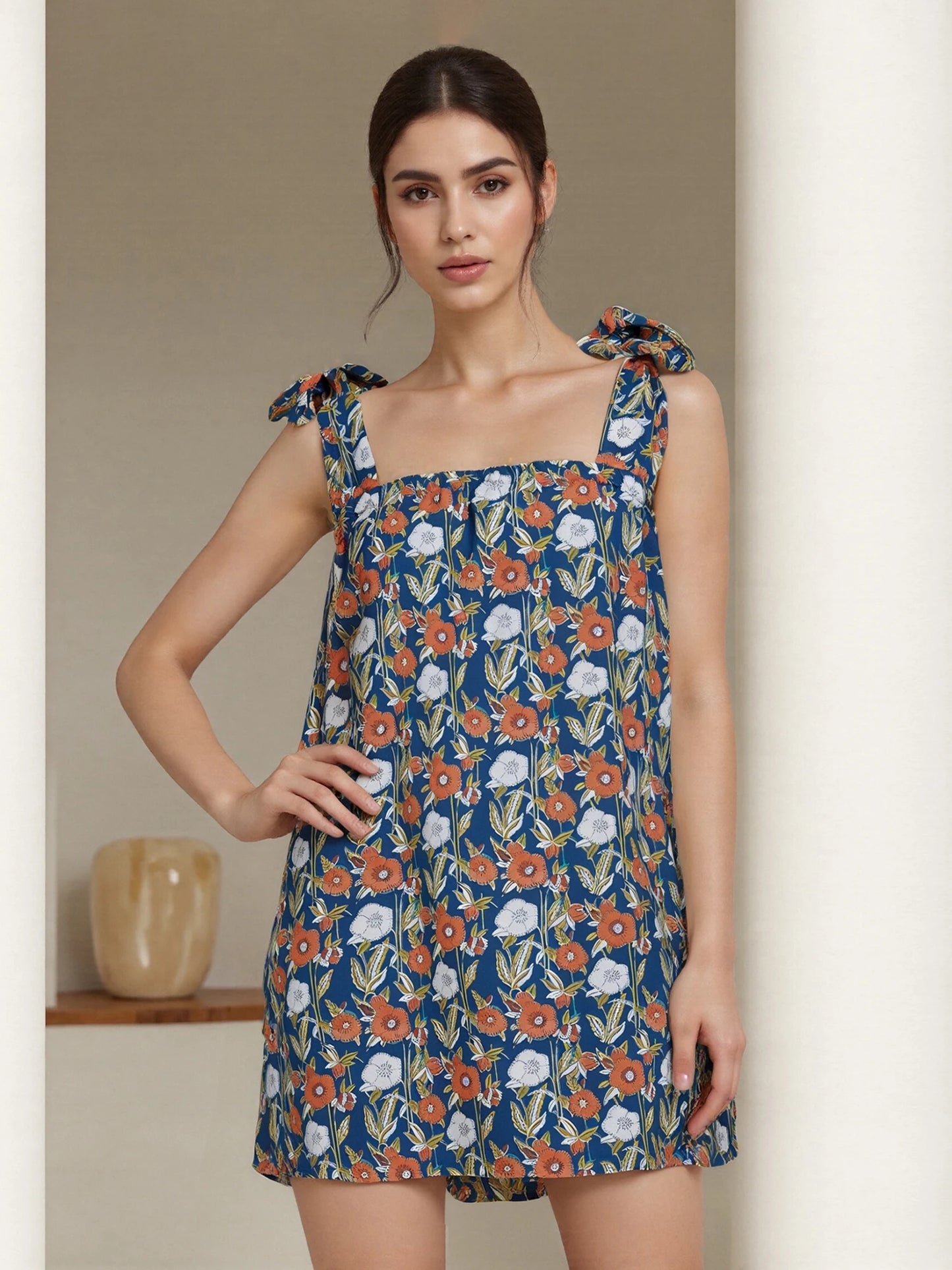 Floral Breeze Mini Dress