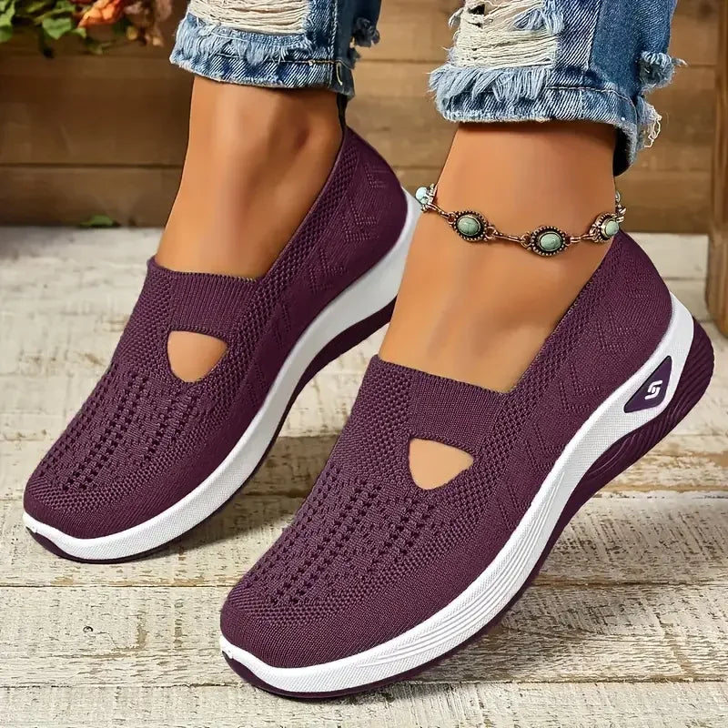 AeroStride™ Knit Slip-On Sneakers – Everyday Comfort, Elevated