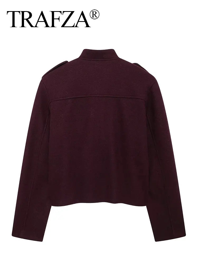 Château Chic Button-Up Jacket – Luxe Edition