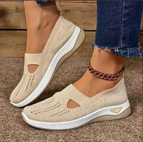 AeroStride™ Knit Slip-On Sneakers – Everyday Comfort, Elevated
