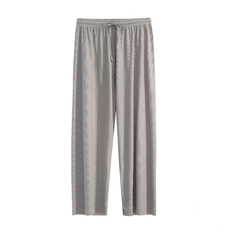 Breezeline™ Ice-Silk Lounge Pants – Cool Comfort in Motion