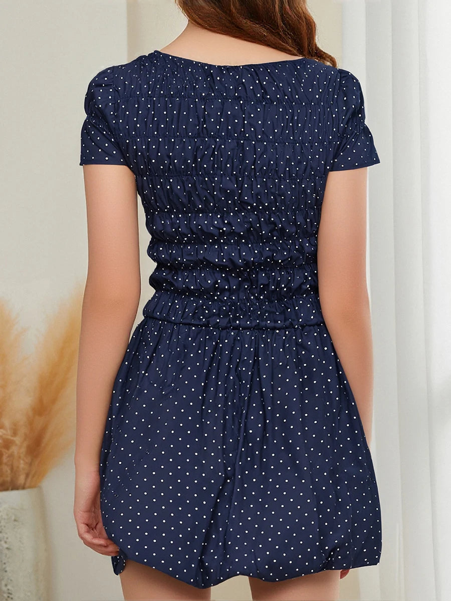 Polka Paradise Mini Dress