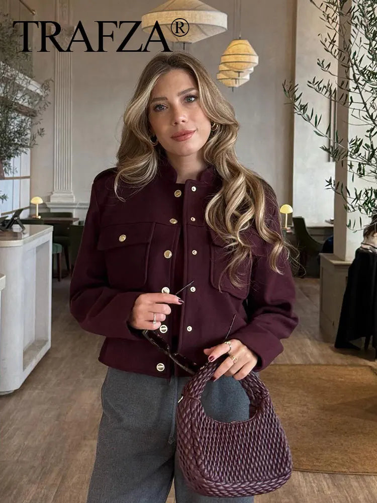 Château Chic Button-Up Jacket – Luxe Edition