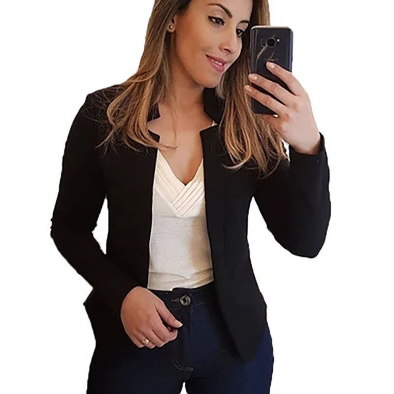 PowerEase™ Slim Fit Blazer – Lightweight Elegance for Work & Beyond