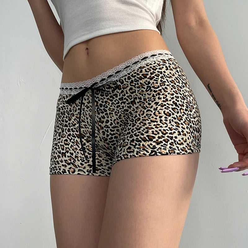 Wild Spirit Leopard Booty Shorts
