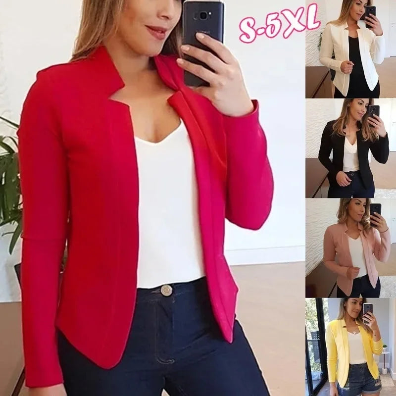 PowerEase™ Slim Fit Blazer – Lightweight Elegance for Work & Beyond