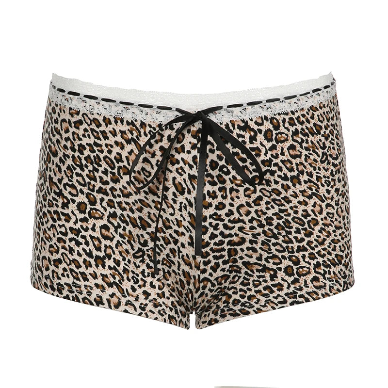 Wild Spirit Leopard Booty Shorts