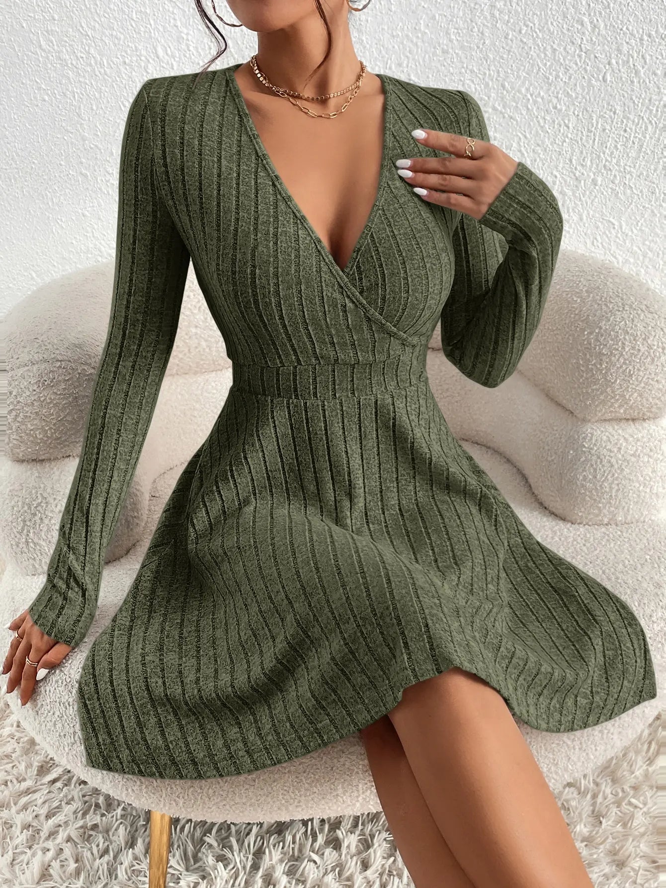 Soft Seduction Knit Dress