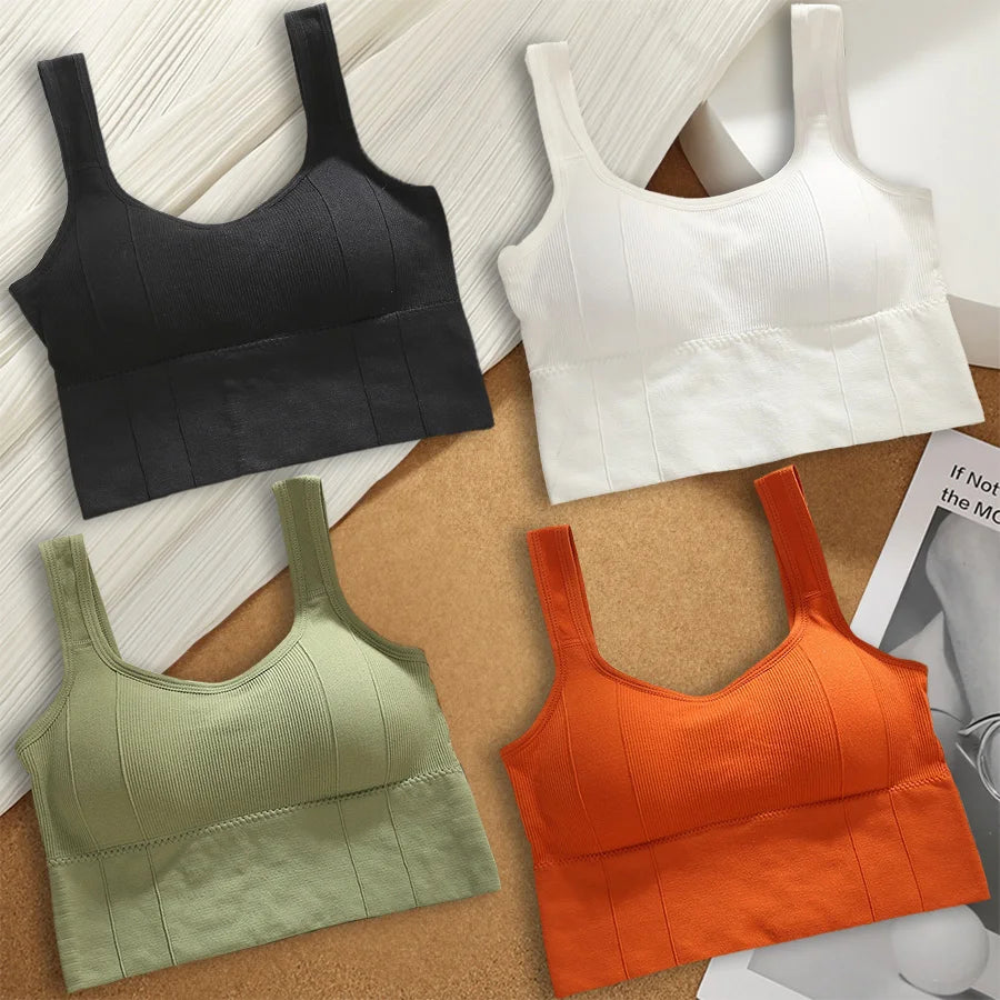 PowerFlex Seamless Bra Set – Sculpted Comfort for Every Move (1/2/4 Pack)