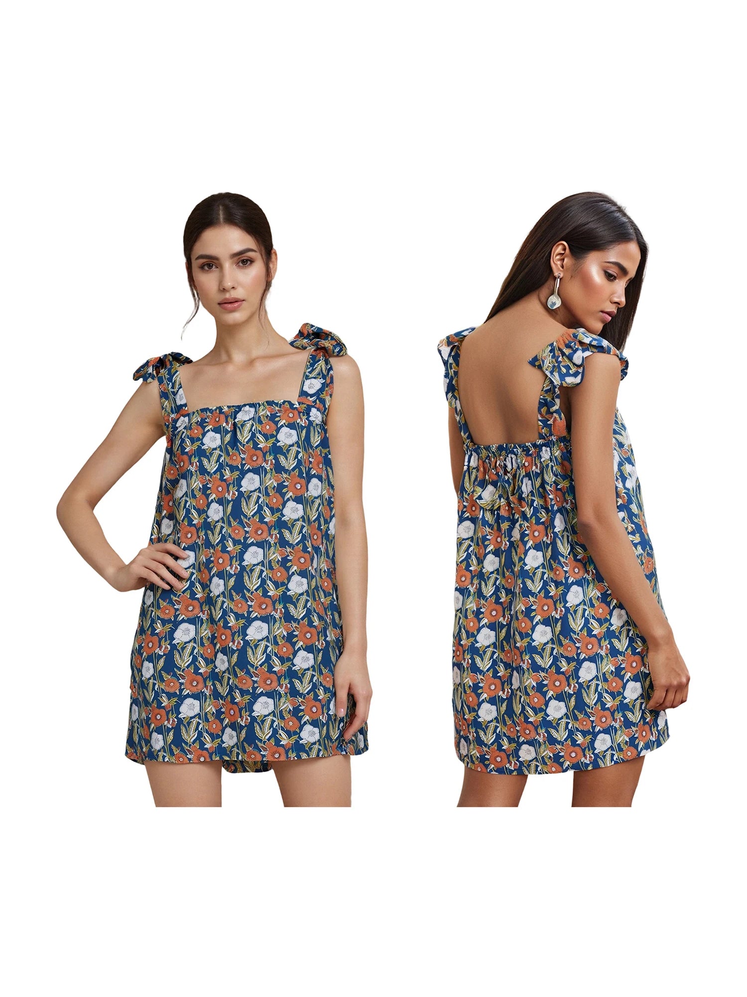 Floral Breeze Mini Dress