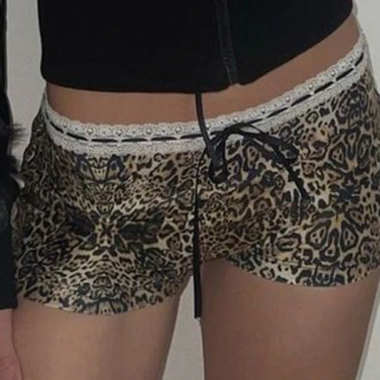 Wild Spirit Leopard Booty Shorts