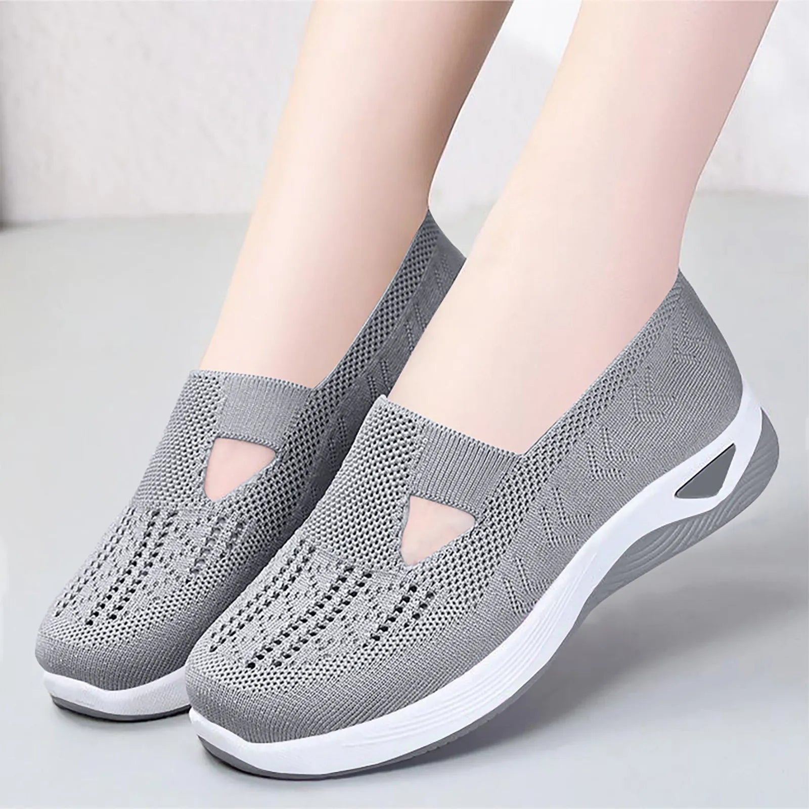 CloudEase™ Hollow  Walking Shoes – Soft Steps, Fresh Style
