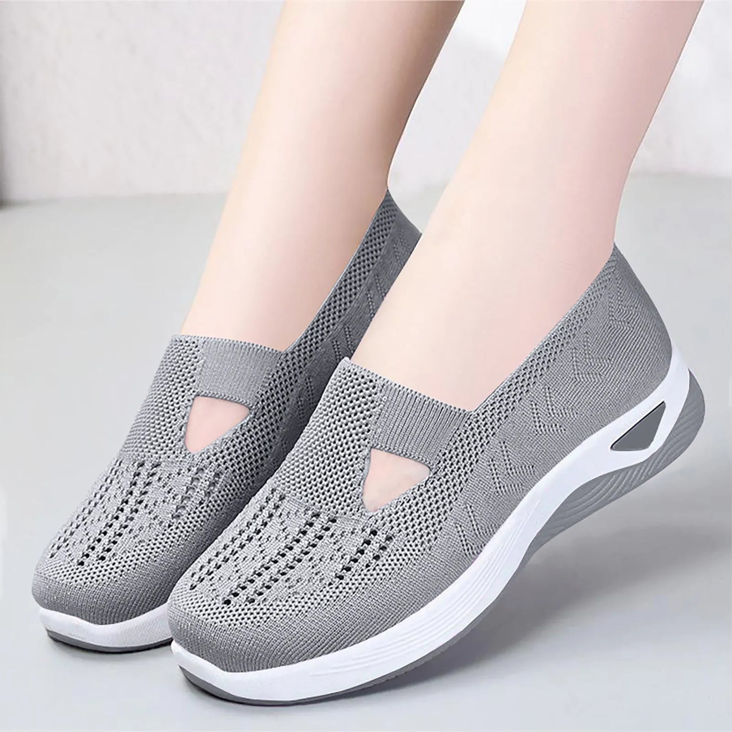 CloudEase™ Hollow  Walking Shoes – Soft Steps, Fresh Style
