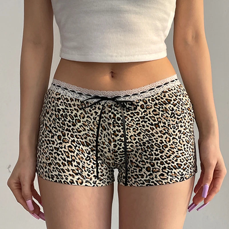 Wild Spirit Leopard Booty Shorts