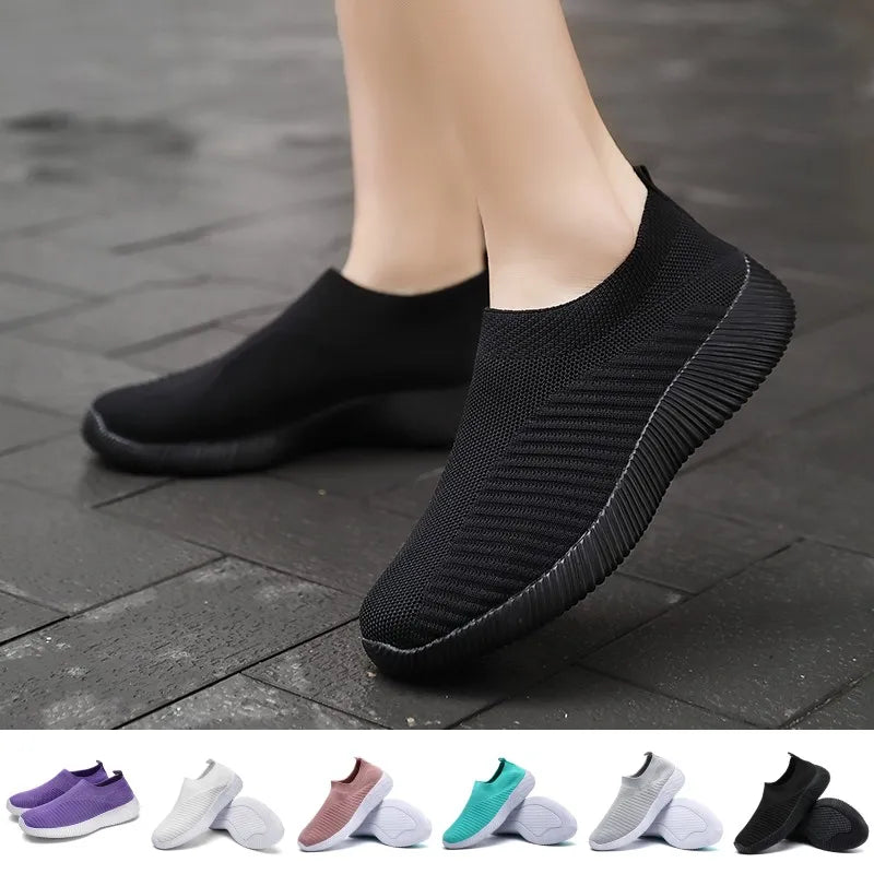 GlideFlex™ Ultra-Light Slip-On Sneakers – Effortless Style, Everyday Comfort