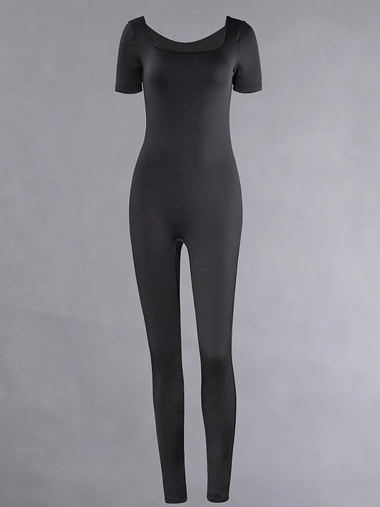 Contour Flex Short Sleeve Jumpsuit